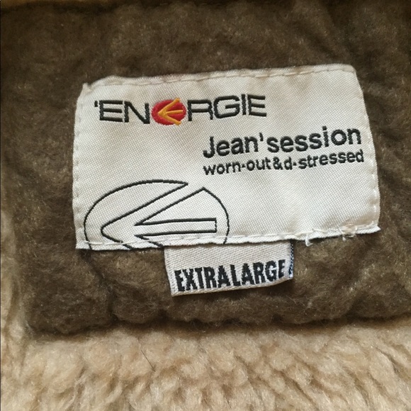 Energie military green jacket - Picture 3 of 4